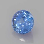 0.75ct Round Blue Sapphire, view 2
