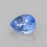 0.567ct Pear Shape Blue Sapphire, view 2