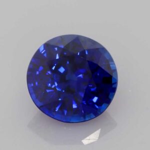 0.767ct Round Blue Sapphire