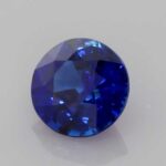 0.767ct Round Blue Sapphire, view 2