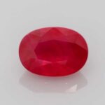 1.1ct Oval Ruby, view 1