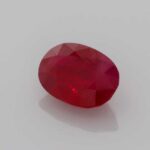 0.99ct Oval Ruby, view 2