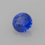 0.629ct Round Blue Sapphire, view 2