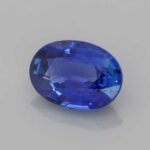 0.655ct Oval Blue Sapphire, view 2
