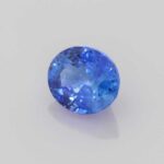 0.43ct Oval Blue Sapphire, view 2