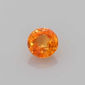 1.04ct Round Orange Sapphire