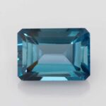 9.65ct Emerald Cut London B Topaz, view 1
