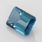9.65ct Emerald Cut London B Topaz, view 2