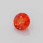 2.425ct Round Orange Sapphire, view 2