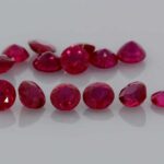 0.303ct Round Ruby, view 3