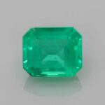 0.85ct Emerald Cut Emerald, view 1