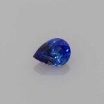 0.367ct Pear Shape Blue Sapphire, view 1