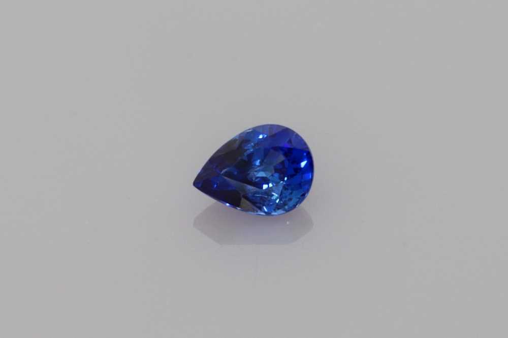 0.415ct Pear Shape Blue Sapphire
