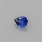 0.415ct Pear Shape Blue Sapphire, view 2