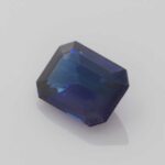 2.23ct Emerald Cut Blue Sapphire, view 2
