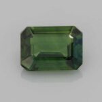 1.011ct Emerald Cut Green Sapphire, view 1