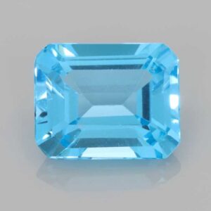 7.587ct Emerald Cut Swiss B Topaz