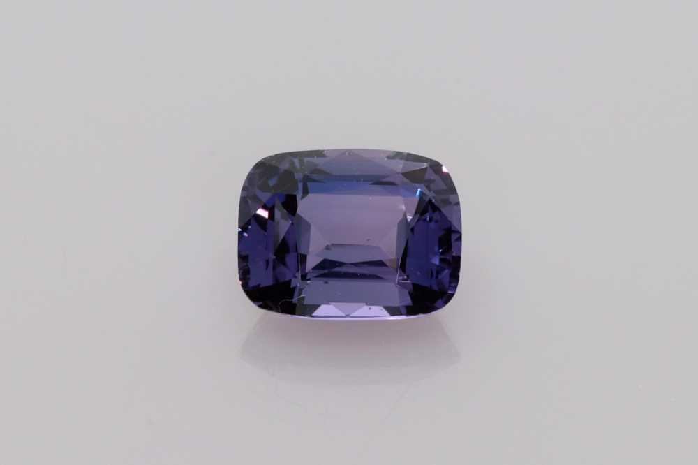 1.52ct Rectangular Cushion Purple Sapphire