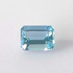 0.954ct Emerald Cut Aquamarine, view 1