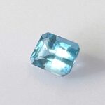 0.954ct Emerald Cut Aquamarine, view 2