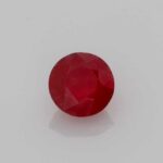 0.68ct Round Ruby, view 1