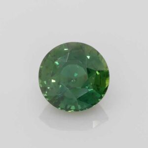 5.58ct Round Green Sapphire