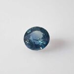 1.04ct Round Teal Sapphire, view 1