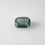 1.53ct Rectangular Cushion Teal Sapphire, view 1