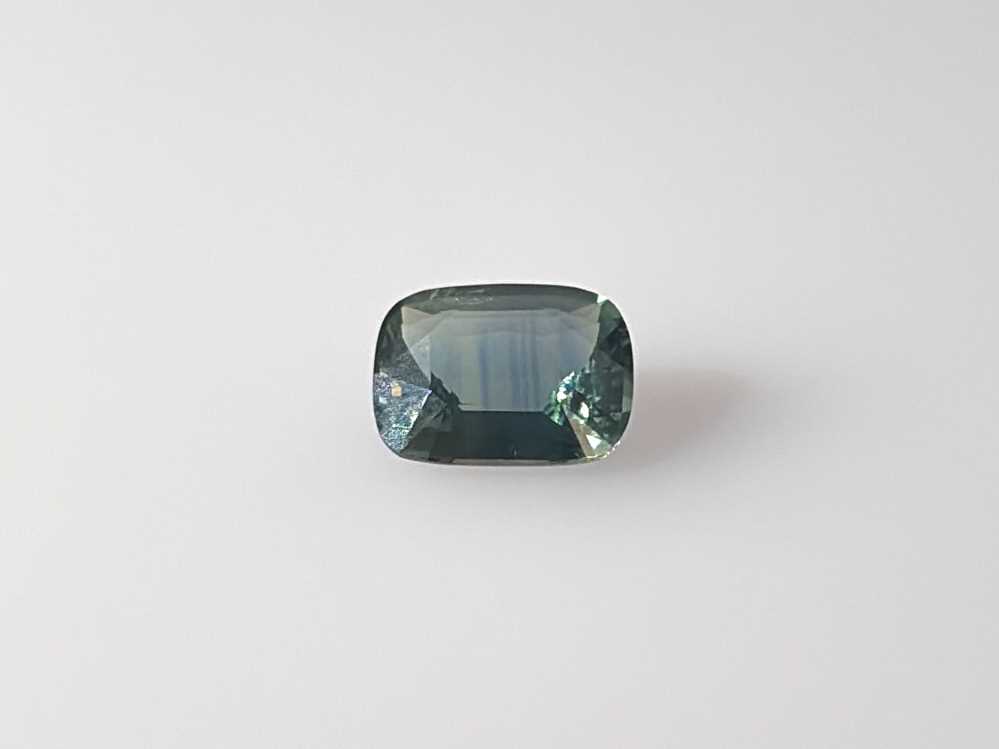 1.53ct Rectangular Cushion Teal Sapphire