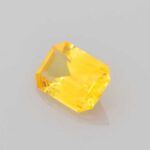 1.19ct Emerald Cut Yellow Sapphire, view 2