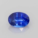 2.35ct Oval Blue Sapphire, view 1