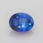 3.07ct Oval Blue Sapphire, view 1