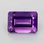 27.01ct Emerald Cut Purple Amethyst, view 1