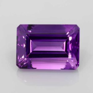 27.01ct Emerald Cut Purple Amethyst