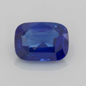 2.05ct Rectangular Cushion Blue Sapphire
