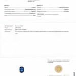 2.05ct Rectangular Cushion Blue Sapphire, view 3