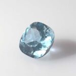 3.21ct Square (Antique) Cushion Aquamarine, view 2