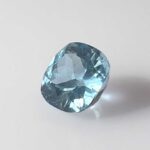 3.16ct Square (Antique) Cushion Aquamarine, view 2