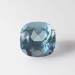 3.27ct Square (Antique) Cushion Aquamarine, view 1