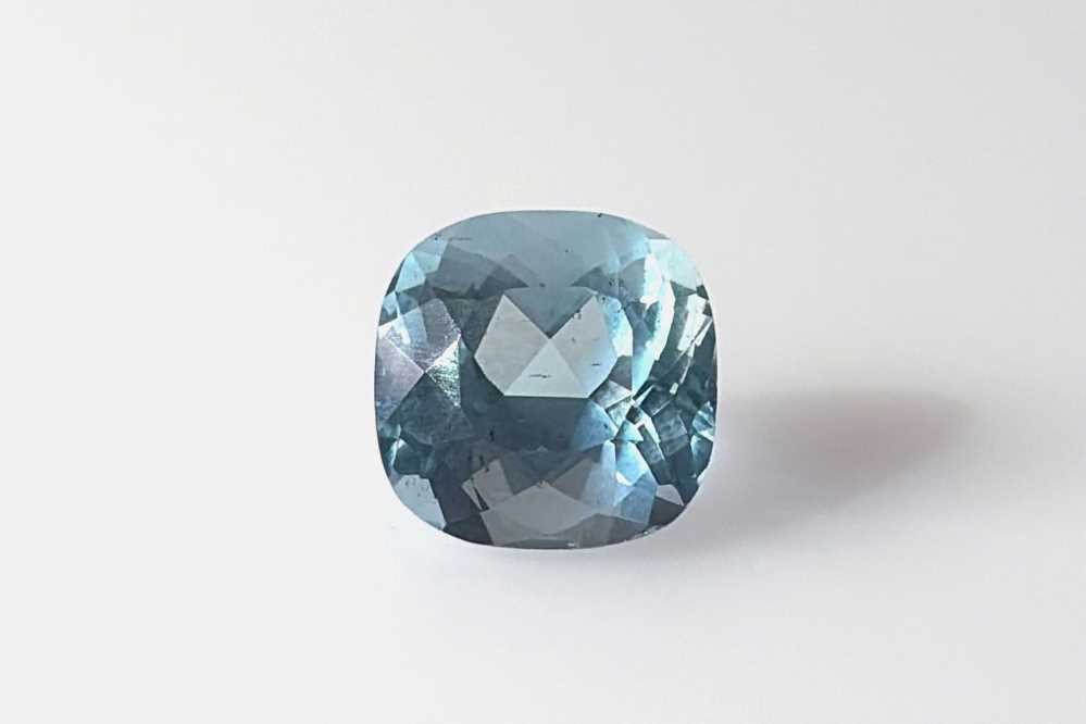 3.27ct Square (Antique) Cushion Aquamarine