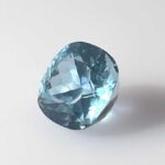 4.52ct Square (Antique) Cushion Aquamarine, view 2