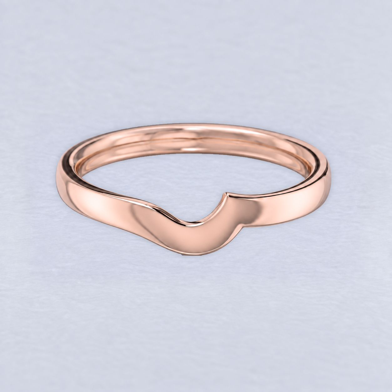 2.4mm Contour Wedding Band