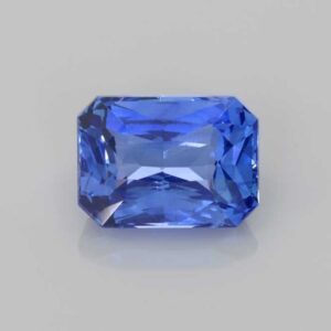 2.24ct Emerald Cut Blue Sapphire