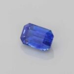 2.01ct Emerald Cut Blue Sapphire, view 2