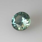2.03ct Round Teal Sapphire, view 5
