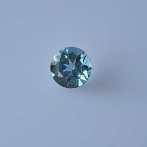 0.86ct Round Aquamarine