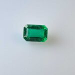 Emerald Cut Emerald, view 1