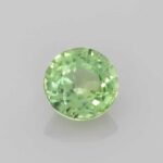 1.28ct Round Green Sapphire, view 1