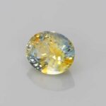Oval Bi-Colour Sapphire, view 2