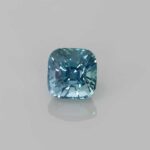 1.06ct Square (Antique) Cushion Teal Sapphire, view 1